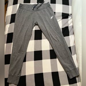 Nike unisex grey joggers size large